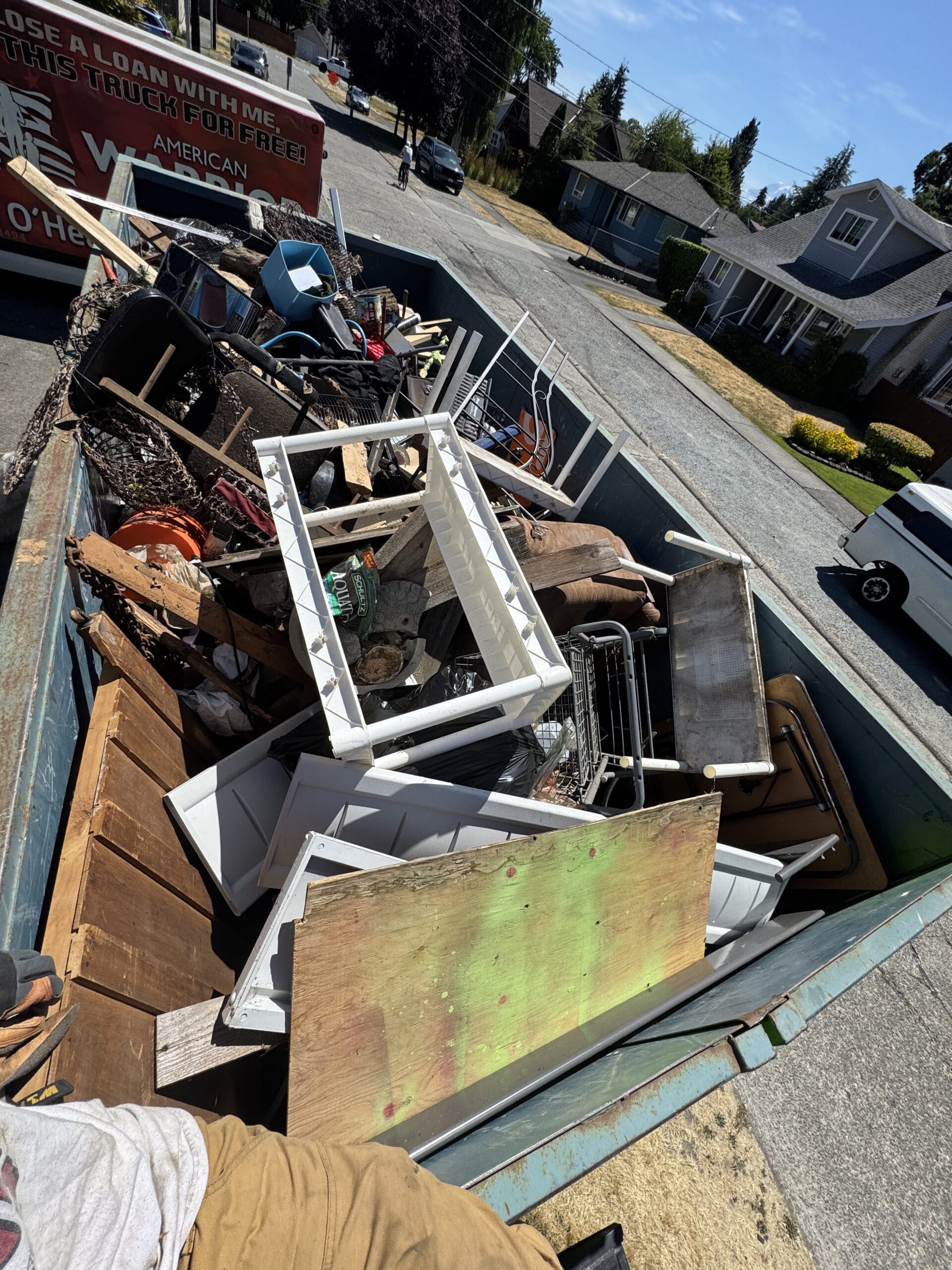 Estate cleanouts and large volume hauls